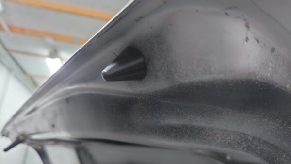 Escort MK2 Boot Lid Bump Stop fitted